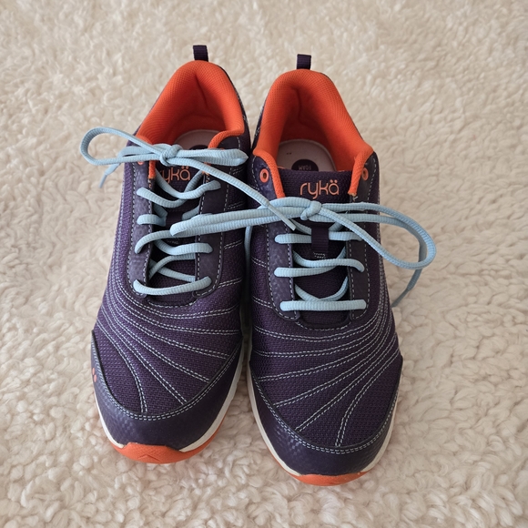 Ryka Purple and Orange Sneakers - Picture 1 of 4